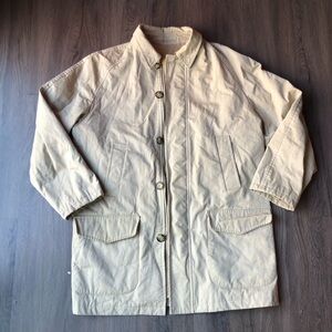 Vintage Gran Sasso Field Coat Men’s 46 Tan Luxury Classic Italian Designer